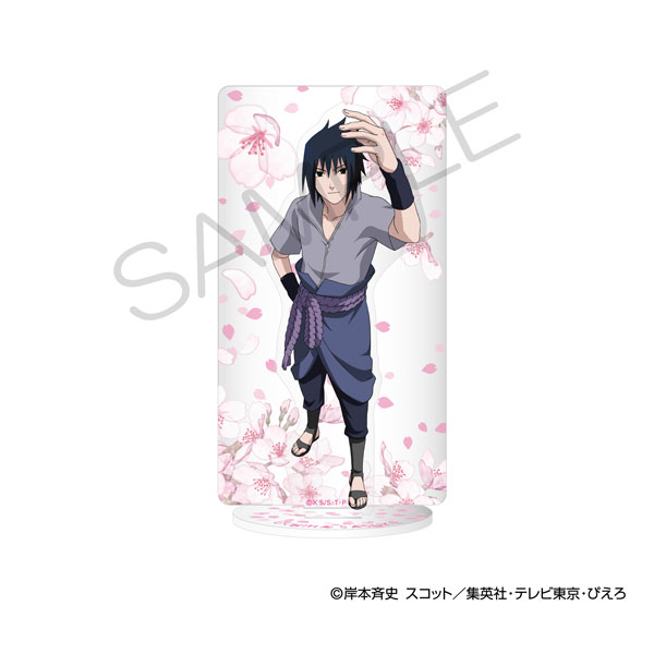 NARUTO-ナルト- 疾風伝 アクリルスタンド 桜ver. うちはサスケ