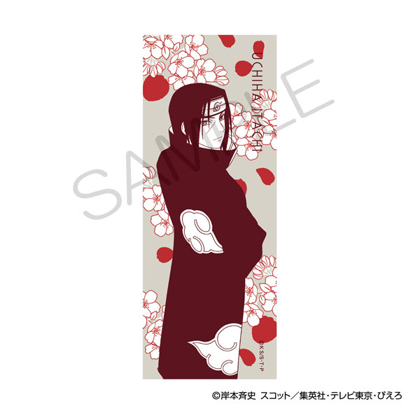 NARUTO-ナルト- 疾風伝 手ぬぐい 桜ver. うちはイタチ[KADOKAWA