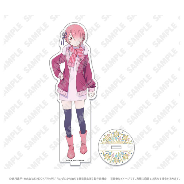 肌触りがいい Re：ゼロから始める異世界生活 ラム 描き下ろしアクリルスタンド カードファイト!! ヴァンガード