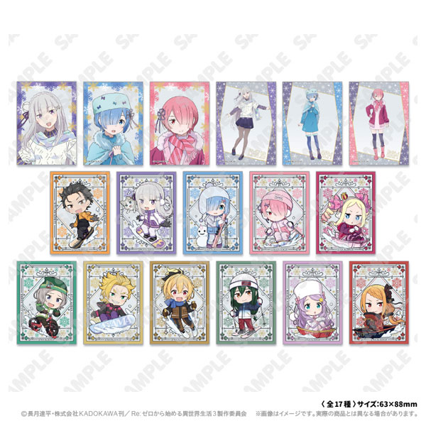 Re：ゼロから始める異世界生活 トレーディングクリアカード 17個入り