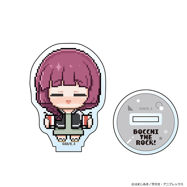 ぼっち・ざ・ろっく！ ミニアクリルスタンド (廣井きくり/ドット絵)[カーテン魂]