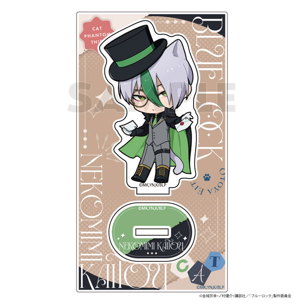 ブルーロック アクリルスタンド (乙夜影汰/ねこみみ怪盗)[Parflette-パルフレット-]《発売済・在庫品》