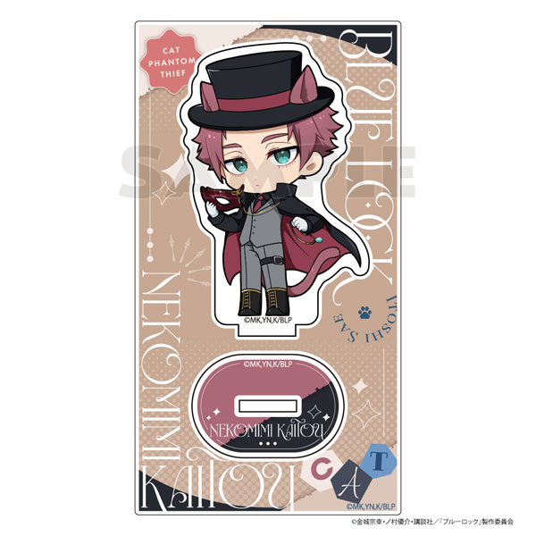 ブルーロック アクリルスタンド (糸師冴/ねこみみ怪盗)[Parflette-パルフレット-]《発売済・在庫品》