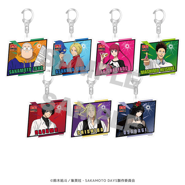SAKAMOTO DAYS アクリルキーホルダー 7個入りセット[Up Fields