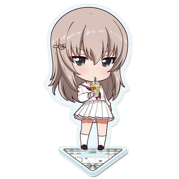 ガールズ＆パンツァー 最終章 ぷちちょこアクリルスタンド 逸見エリカ ギャル制服ver.[シーズナルプランツ]《０６月予約》