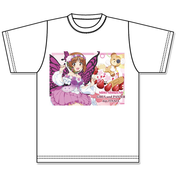 ガールズ＆パンツァー 最終章 描き下ろしグラフィックTシャツ 西住みほ 妖精[シーズナルプランツ]《発売済・在庫品》