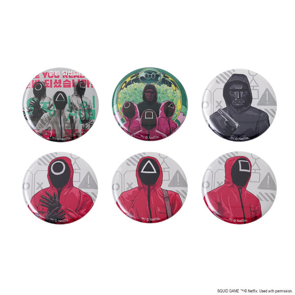 イカゲーム2 キャラバッジコレクション 6個入りBOX[ムービック]《発売済・在庫品》