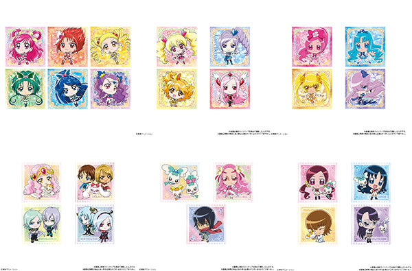 にふぉるめーしょん プリキュアオールスターズ シールウエハース