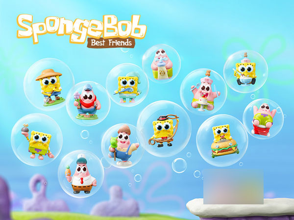 SpongeBob ベストフレンズ シリーズ 12個入りBOX[POPMART]《発売