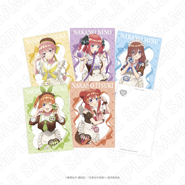3 o'clock 五等分の花嫁* ポストカードセット(5枚入り 3 o'clock 五等分の花嫁* ポストカードセット(5枚入り