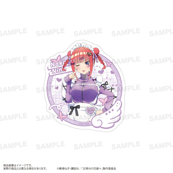 TVスペシャルアニメ「五等分の花嫁*」ダイカットステッカー (ジャージメイド ver.) 中野二乃[ST-ONE]《０８月予約》