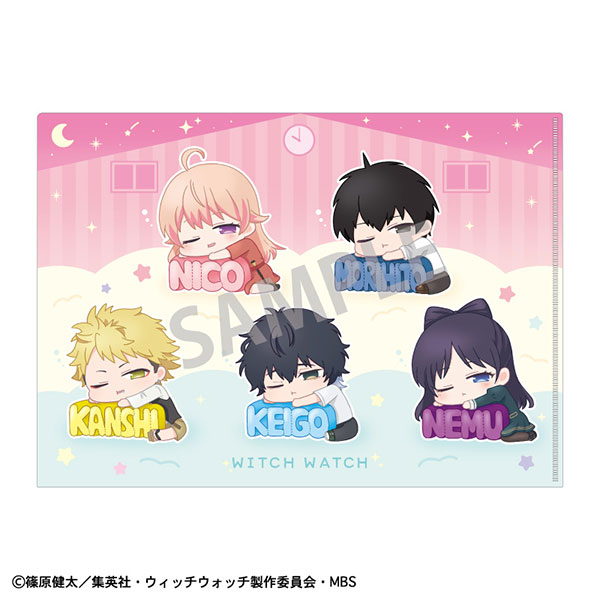 ウィッチウォッチ A4シングルクリアファイル ねむネーム[カミオジャパン]《発売済・在庫品》