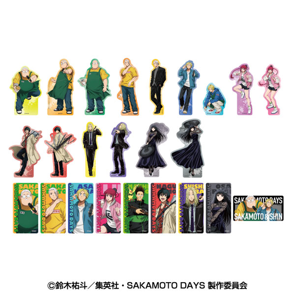 TVアニメ「SAKAMOTO DAYS」 ダイカットクリアシート 12パック入りBOX