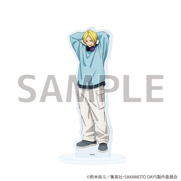 アクリルスタンド「SAKAMOTO DAYS」12/朝倉シン 春私服ver.(描き下ろしイラスト)[A3]《発売済・在庫品》