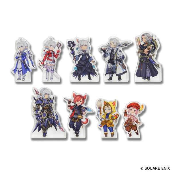 ファイナルファンタジーXIV キャラクターアクリルブロック