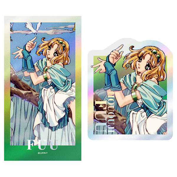 魔法騎士レイアース キャラキラステッカーセット 鳳凰寺風 Vol.1[アズ