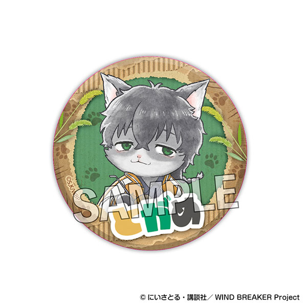 WIND BREAKER ウィンド ブレイニャー ギラギラ缶バッジ 十亀条[PROOF]