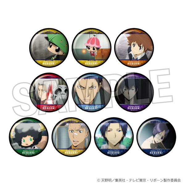家庭教師ヒットマンREBORN！ トレーディング缶バッジ vol.2 BOX2 10個