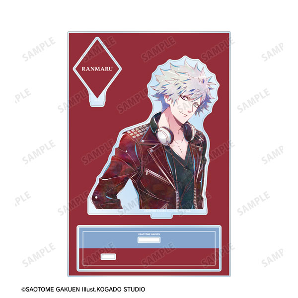 うたの☆プリンスさまっ♪ うたプリ　アニアート　蘭丸　ビッグアクリルスタンド うたの☆プリンスさまっ♪ 黒崎蘭丸 Ani-Art 第5弾 パーツ付きBIG