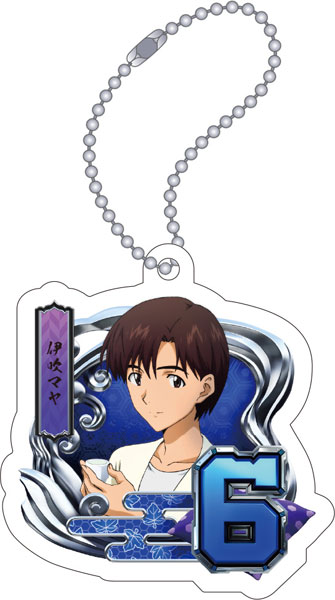 ゴジラ対エヴァンゲリオン セカンドインパクトG アクリルキーホルダー 旅館図柄(6・伊吹マヤ)[ムービック]《発売済・在庫品》