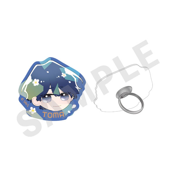 「コスメティック・プレイラバー」きらきらアクリルリング(佐橋斗真)[coly]《発売済・在庫品》