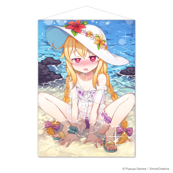 リトルウィッチノベタ B2タペストリー ノベタ(海辺)[希萌創意]《０７月予約》