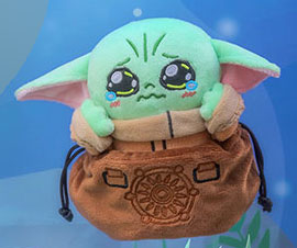 コスビ・ぬいぐるみ『スター・ウォーズ/グローグー：キューテスト・イン・ザ・ギャラクシー』グローグー(巾着バッグ)[ホットトイズ]《発売済・在庫品》