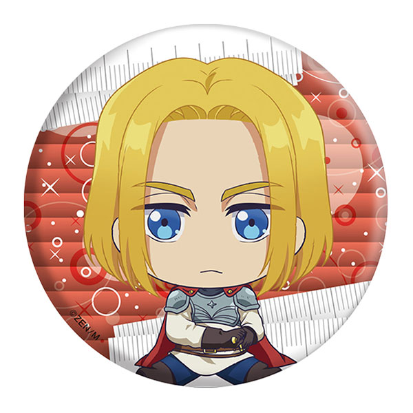 全修。 ぺたん娘缶バッジ ルーク・ブレイブハート[ペンギンパレード]《０６月予約》