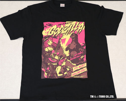 東宝怪獣Tシャツコレクション ゴジラ1955 黒 L[地球防衛軍秘密基地本部]《在庫切れ》