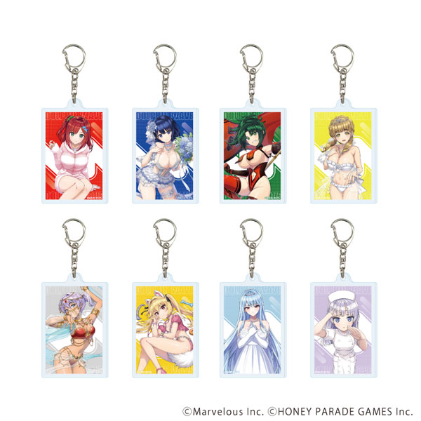 アクリルキーホルダー「ドルフィンウェーブ」09/BOX(1) 公式イラスト 8個入りBOX[A3]《在庫切れ》