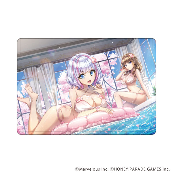 キャラクリアケース「ドルフィンウェーブ」08/住乃絵紫苑＆久々利トモ(公式イラスト)[A3]