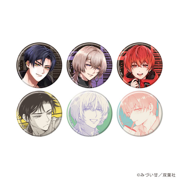 缶バッジ「推しカプに愛されて解釈違いです！！」01/公式＆描き下ろしイラスト 6個入りBOX[A3]