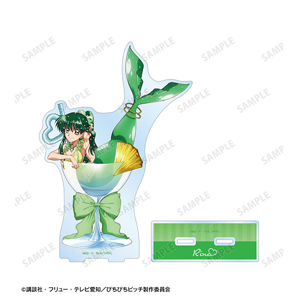 アニメ「ぴちぴちピッチ」 描き下ろし リナ カクテルグラスver. BIGアクリルスタンド[アルマビアンカ]《在庫切れ》