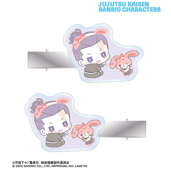 呪術廻戦×サンリオキャラクターズ 東堂葵×ぼんぼんりぼん アクリルヘアクリップ2個セット[アルマビアンカ]《０９月予約》