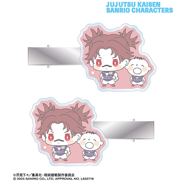 呪術廻戦×サンリオキャラクターズ 脹相×みんなのたあ坊 アクリルヘアクリップ2個セット[アルマビアンカ]《０９月予約》