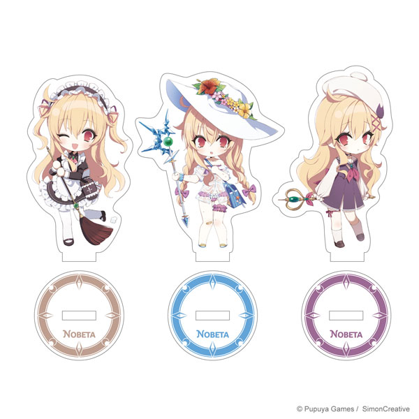 リトルウィッチノベタ ミニアクリルスタンド セット メイド・水着・セーラー服[希萌創意]《発売済・在庫品》