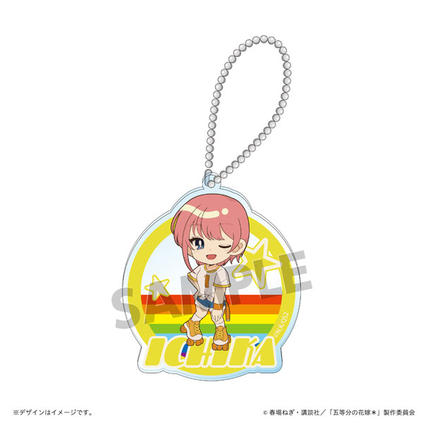「五等分の花嫁*」80’S ローラースポーツコレクション アクリルキーホルダー 中野一花[ハイ・シーズン]