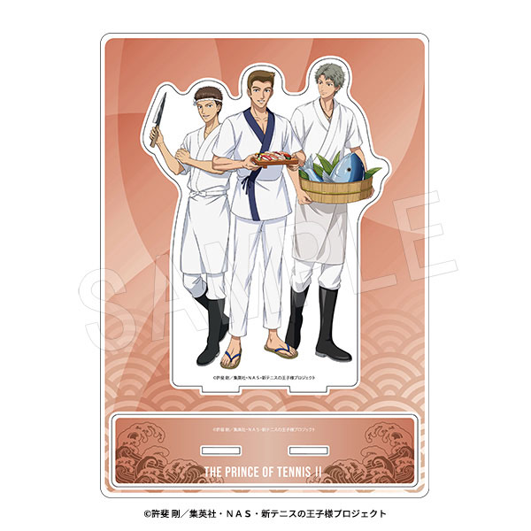 新テニスの王子様 BIGアクリルスタンド 職業体験ver. 河村隆＆宍戸亮＆鳳長太郎[中外鉱業]《０７月予約》