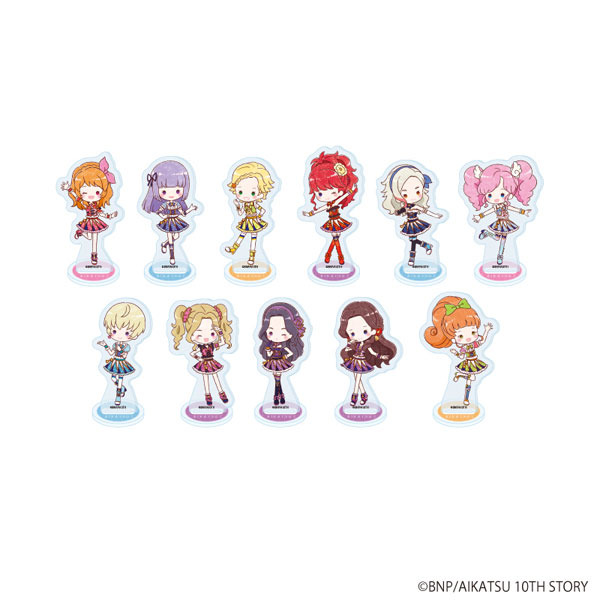 アクリルぷちスタンド「アイカツ！」09/スクールドレスver. グラフ