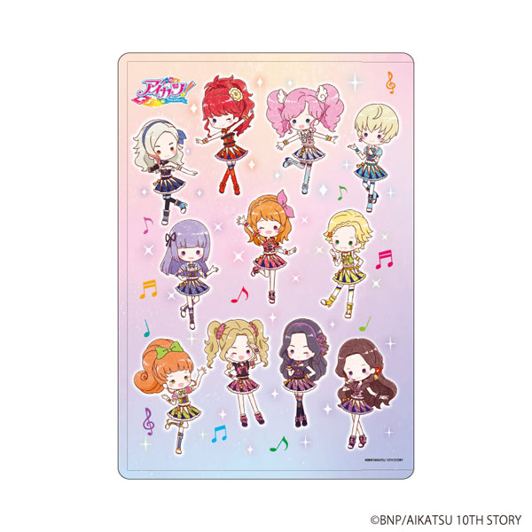 キャラクリアケース「アイカツ！」07/スクールドレスver.(グラフアートイラスト)[A3]《０７月予約》
