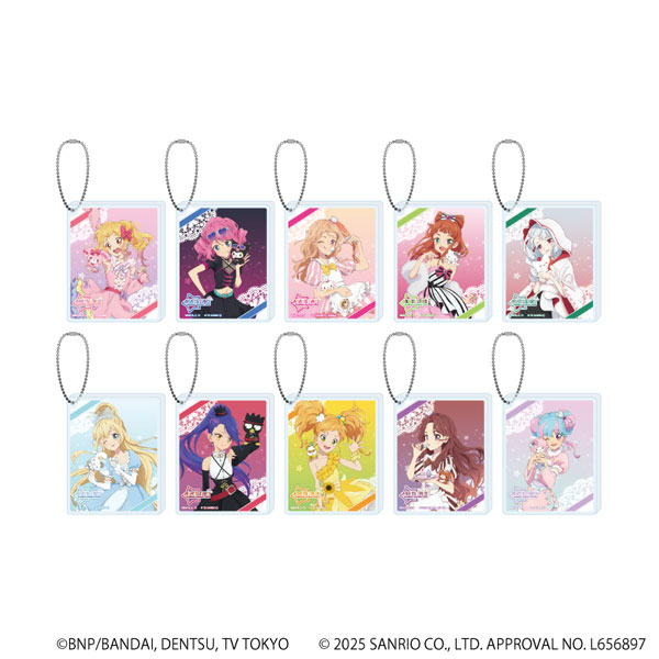 アイカツ アクリルスタンド　キーホルダー　サンリオコラボ3点セット アイカツ！×サンリオキャラクターズ」POP UP SHOPが開催！新作