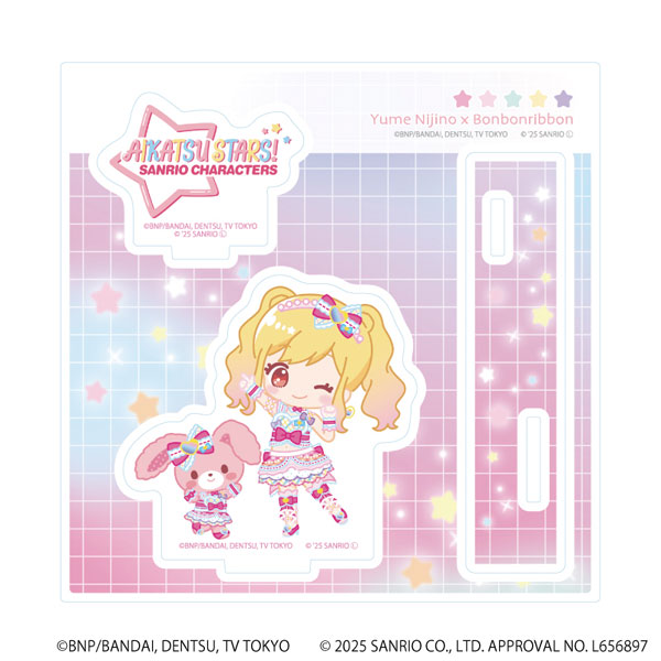 アクリルスタンドプレート「アイカツスターズ！×サンリオ