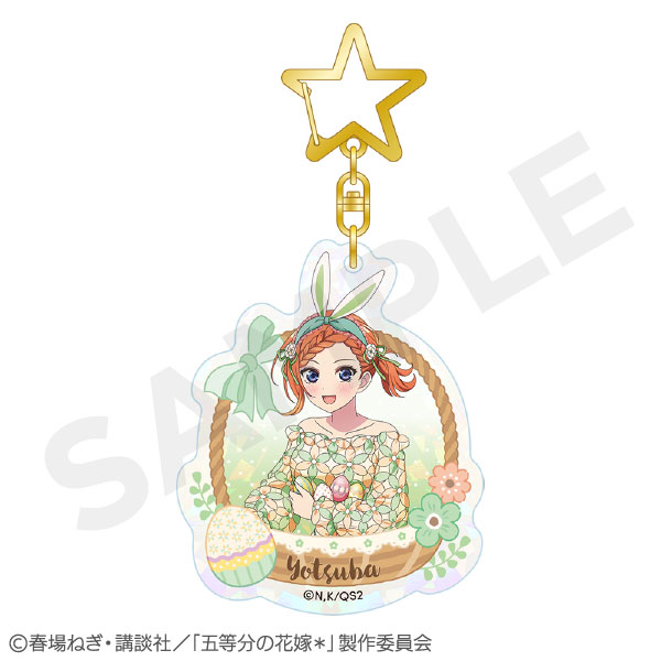 「五等分の花嫁＊」ホログラムアクキー 中野四葉[KADOKAWA]《０７月予約》