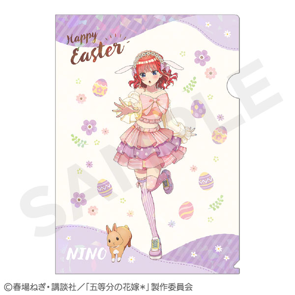 「五等分の花嫁＊」ホログラムA4クリアファイル 中野二乃[KADOKAWA]《０７月予約》