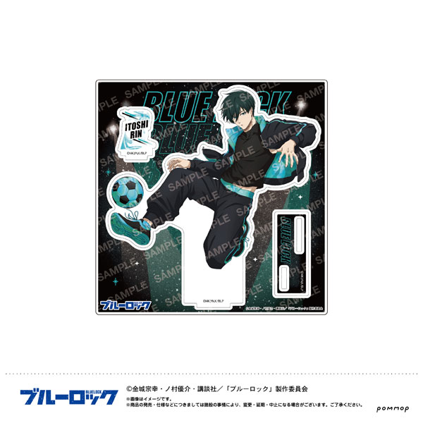 ブルーロック アクリルスタンド-ナイトサッカー-(B 糸師凛)[ショウワノート]