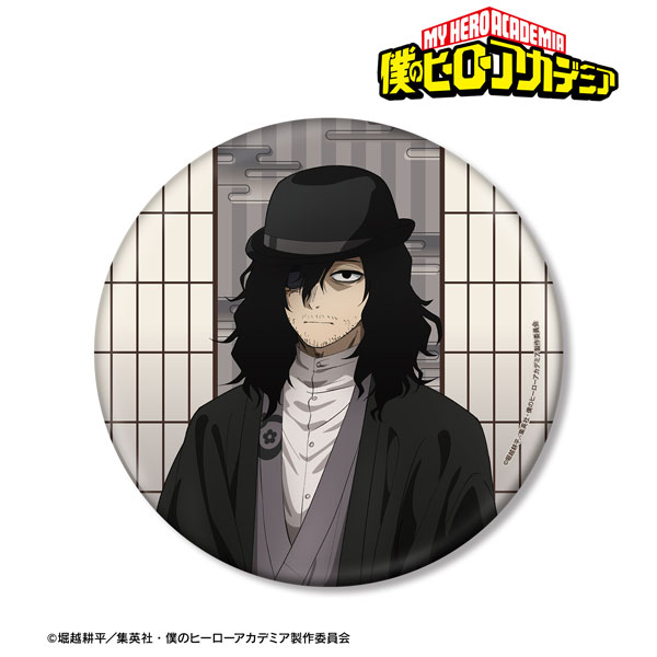 ヒロアカ 僕のヒーローアカデミア アウター　相澤消太　缶バッジ 花やしき TVアニメ『僕のヒーローアカデミア』 描き下ろし 相澤消太