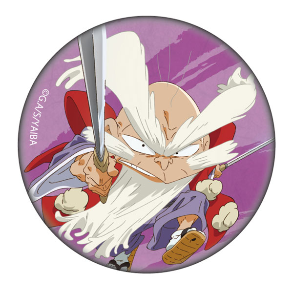 真・侍伝YAIBA 缶バッジ 宮本武蔵[ゼロジーアクト]《発売済・在庫品》