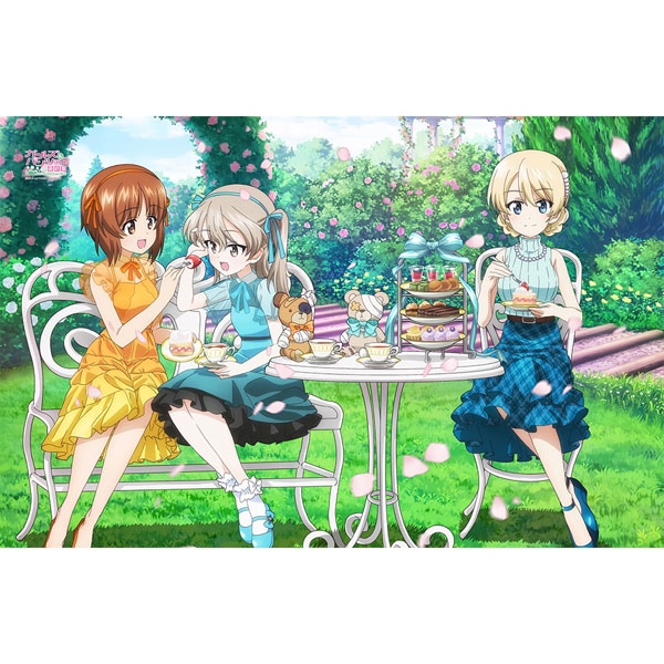 ガールズ＆パンツァー 最終章 描き下ろしタオルケット(お茶会)[カーテン魂]《０８月予約》