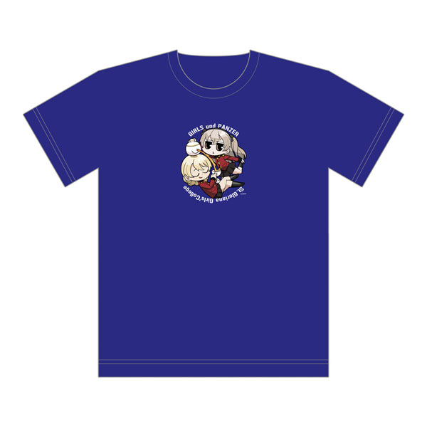 ガールズ＆パンツァー 最終章 Tシャツ(ダージリン＆島田愛里寿/紅茶)XLサイズ[カーテン魂]