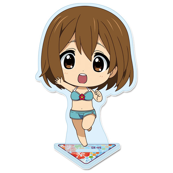 けいおん！ ぷちちょこアクリルスタンド 平沢唯 水着ver.[シーズナルプランツ]《０７月予約》